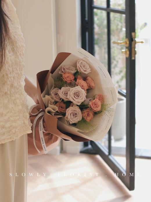 复古拼色玫瑰 商品图2