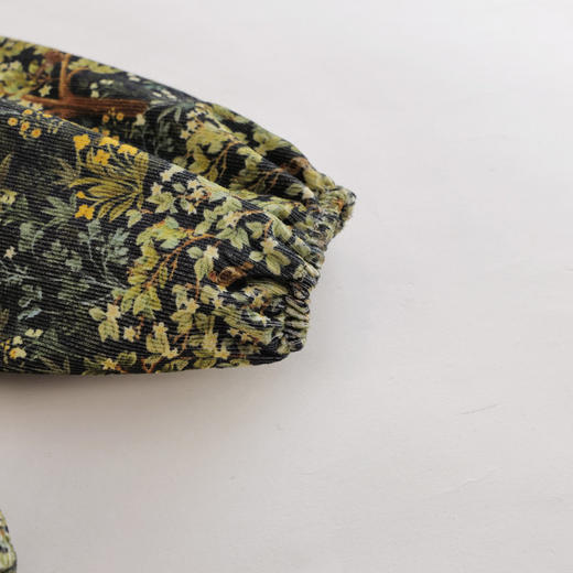 【马克珍妮 芦芙】秋装新款 女童丛林密语灯芯绒小衫 221270 商品图3