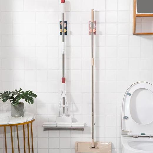 【拒绝凌乱】1组4个卫浴收纳好物 卡通免打孔拖厨厨房收纳把架 商品图2