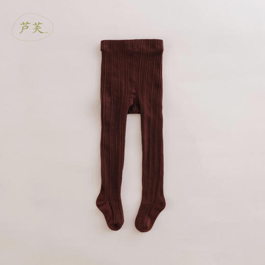 【马克珍妮 芦芙】新款秋装 女童抗起球提花针织打底裤221812 商品图3