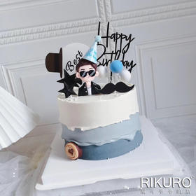 【墨镜男神】鲜果奶油蛋糕