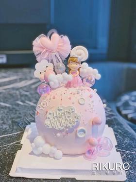 【可爱小公主】球型加高鲜奶蛋糕