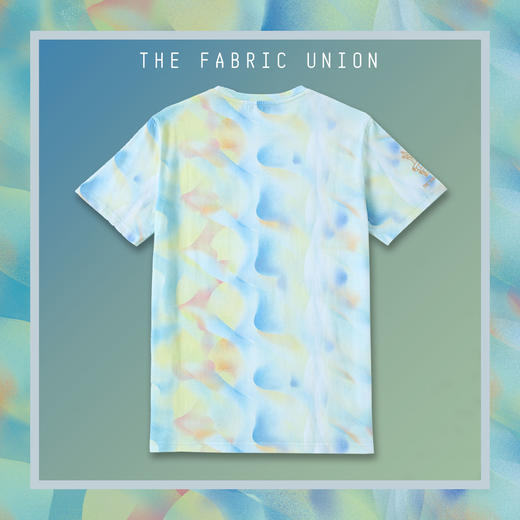 THE FABRIC UNION「诗歌的形状」系列 全棉印花T恤 商品图1
