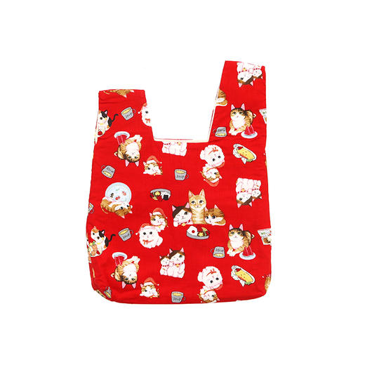 HUJI祤集套结手提包插画猫咪午餐 商品图1