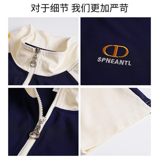 SP新款时尚气质休闲运动短袖T恤裤子两件套 商品图6