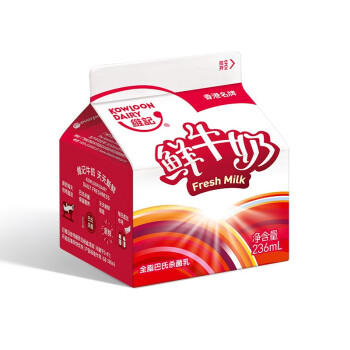 维记 巴氏杀菌 236ml×4盒 鲜奶鲜牛奶 商品图4