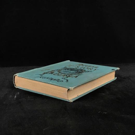 1891年 印第安纳通俗史 约百幅插图 漆布精装大32开 商品图1