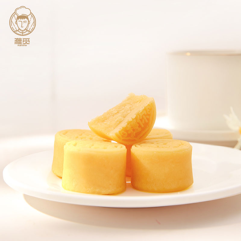 【16.9元秒杀】雅觅 海藻糖绿豆糕200g 8枚