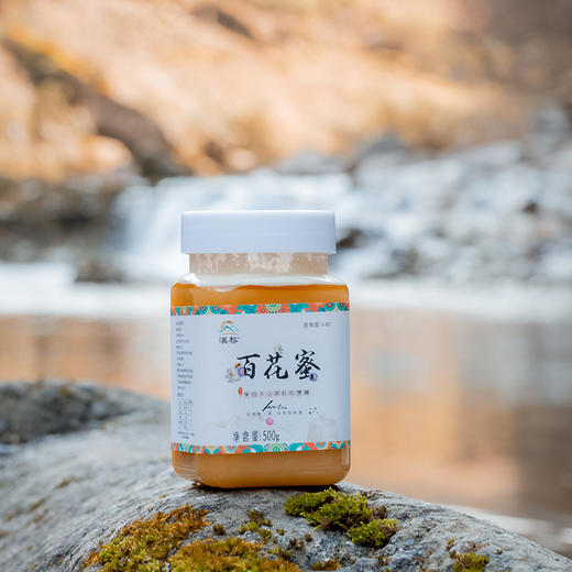 【质农】秦巴山脉天然百花土蜂蜜500克 商品图3
