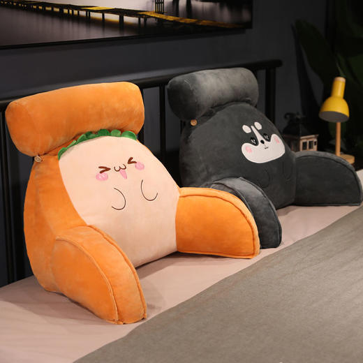 床头软包大靠背沙发靠垫宿舍床上看书床靠枕头护腰靠枕榻榻米抱枕 商品图6