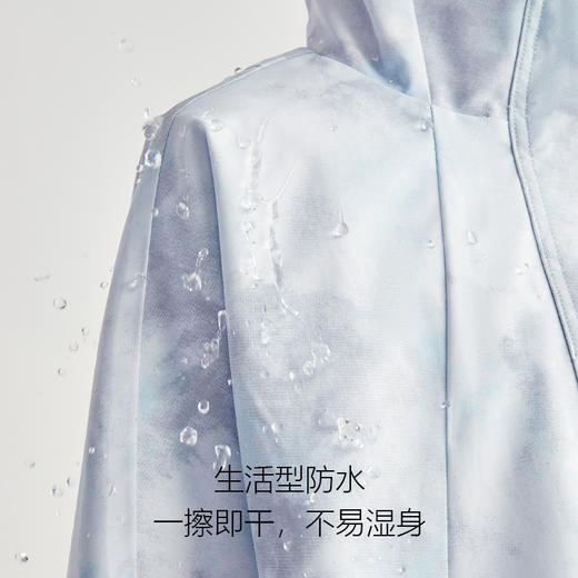 【专属】moodytiger女童外套2022秋季新款梭织印花防风连帽外套| 魔幻精灵 M23210401* 商品图1