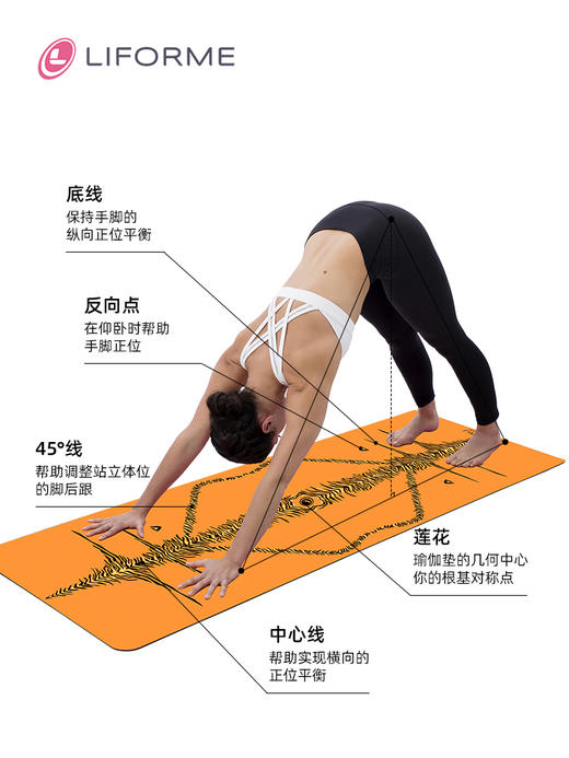 虎年纪念版瑜伽垫女天然橡胶运动健身垫吸汗防滑土豪垫 商品图1