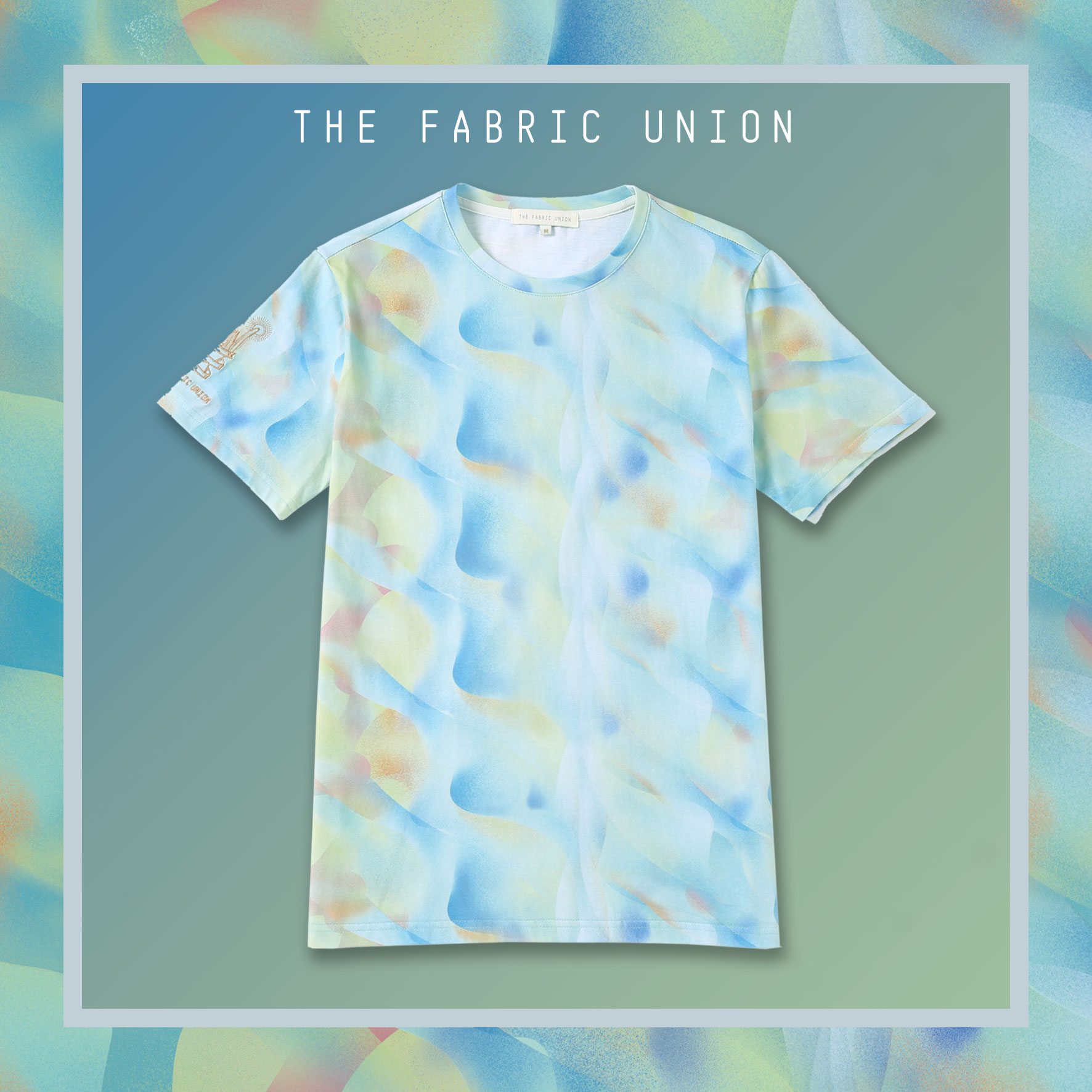 THE FABRIC UNION「诗歌的形状」系列 全棉印花T恤
