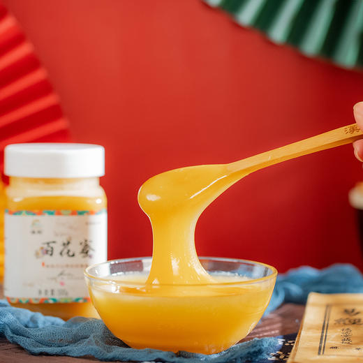 【质农】秦巴山脉天然百花土蜂蜜500克 商品图1