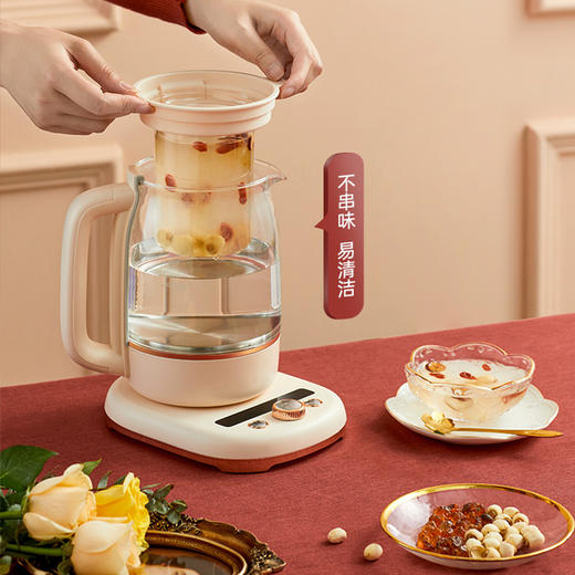 【精选包邮】大宇养生壶小型多功能家用煮茶器花茶壶燕窝炖全自动 心选到家 商品图1