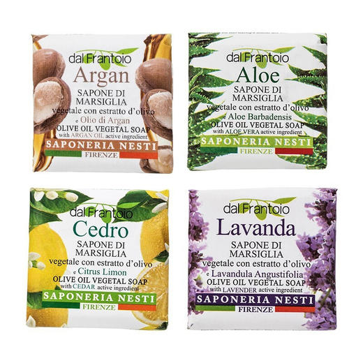 意大利內斯蒂丹特自然工坊礼盒（四块装）400g/117650 清新自然舒缓心情 商品图1