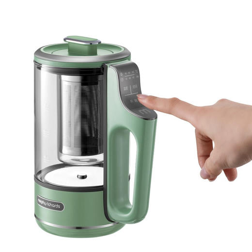 【授权商品】摩飞（Morphyrichards）便携养生壶迷你煮茶器烧水壶养生杯小型多功能煮茶壶热水壶MR6086绿 企业采购 商品图0