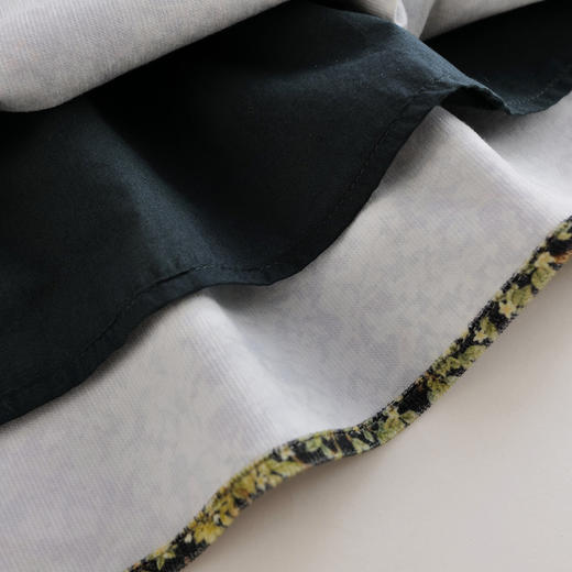 【马克珍妮 芦芙】秋装新款 丛林密语灯芯绒连衣裙 221295 商品图4