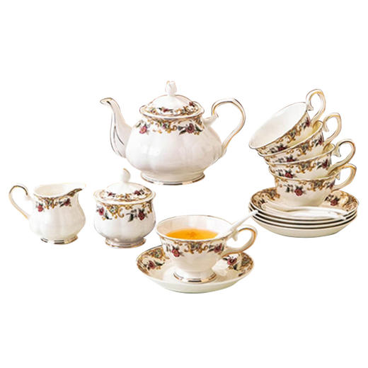 凡瑞斯波西米亚6人用21头咖啡具 商品图0