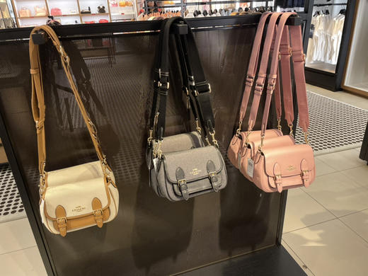 💰1380直邮到手✈️七月新款。颜值在线。coach 新款邮差包 Lucy 露西系列 商品图3