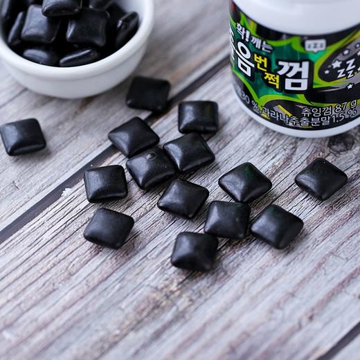 韩国进口LOTTE乐天全醒木糖醇口香糖清新口气黑开车随身携带罐装 商品图2