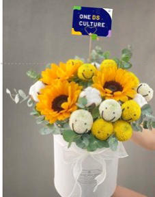 精致小花篮6个组 商品图0