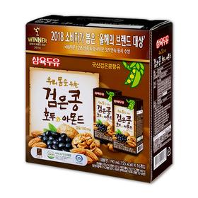 【곽】삼육 검은콩호두아몬드두유190ml*16