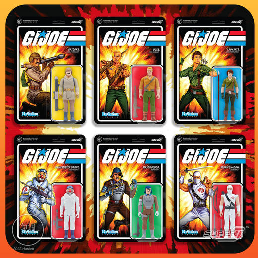 现货 Super7 特种部队 G.I. Joe 系列2 挂卡 商品图1