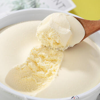 八喜 冰激凌 冰淇淋 雪糕 生牛乳 香草口味1100g*1桶 家庭装 大桶 商品图0