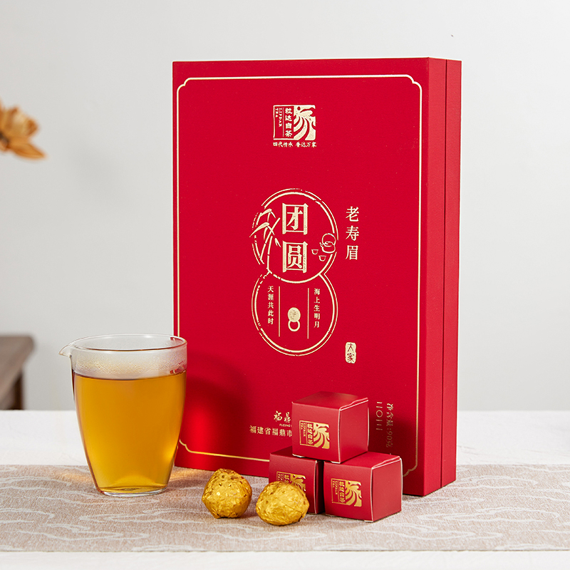 大家系列丨2012年 团圆 老寿眉 18*5g盒