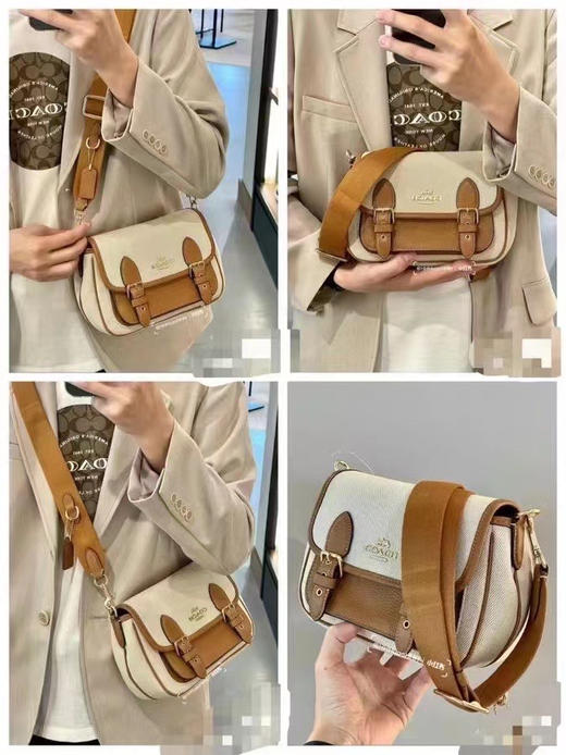 💰1380直邮到手✈️七月新款。颜值在线。coach 新款邮差包 Lucy 露西系列 商品图1