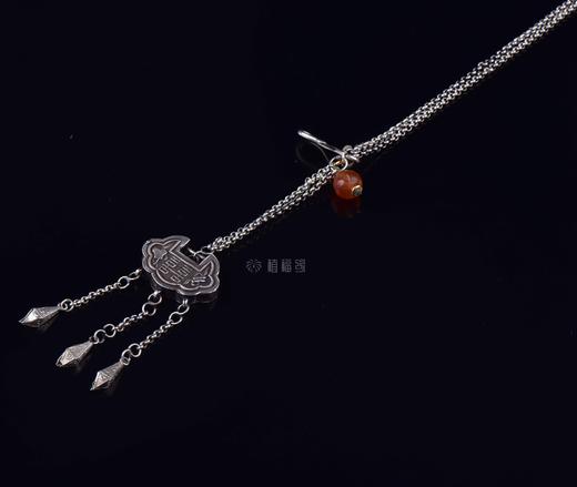 【兰香远溢】老银双喜压襟 YS2207122 商品图1