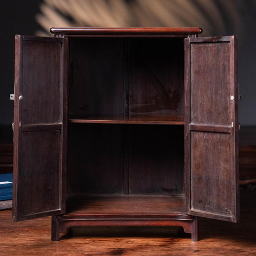 清 红木圆角柜摆件 商品图3