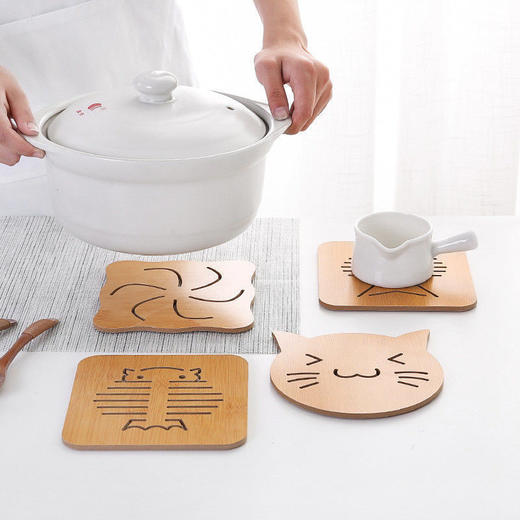 家用隔热垫套装餐桌卡通防烫垫防热垫餐垫子大号锅垫碗垫盘垫杯垫 商品图9