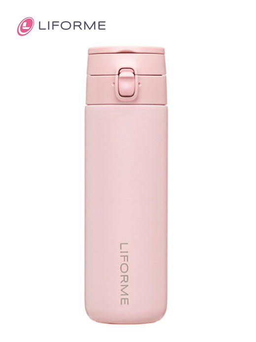 高颜值瑜伽运动水瓶水杯大容量380ML 520ML黑色橄榄色白色粉色 商品图3