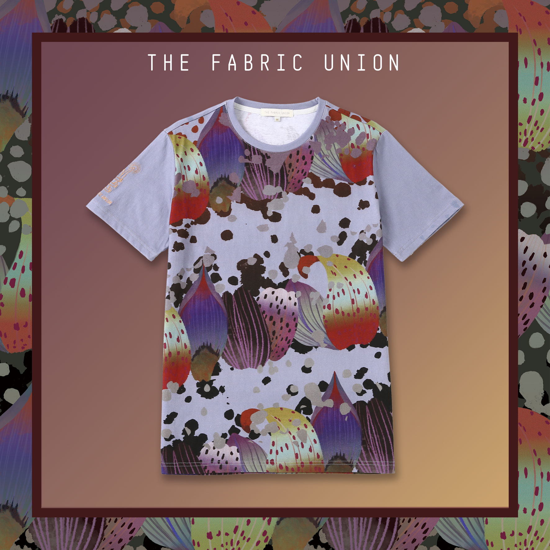 THE FABRIC UNION「诗歌的形状」系列 全棉印花T恤