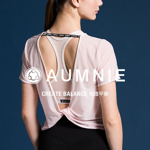 冰感网纱 轻盈速干  网纱扭转美背显瘦T恤 MeshTwistTee 商品图12