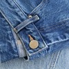 【à perles】土耳其进口面料，扭缝直筒牛仔裤【清仓，不退不换】 商品缩略图10