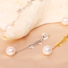 美裕 【星眸】银925淡水珍珠耳钉7-8mm白105715 商品缩略图2