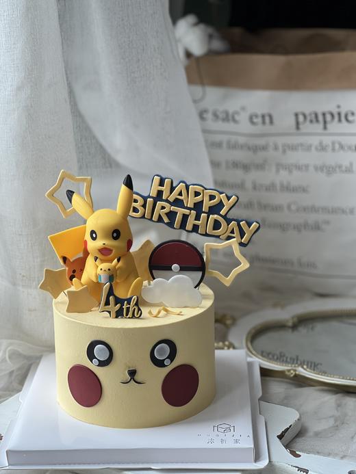 皮卡丘蛋糕 商品图0
