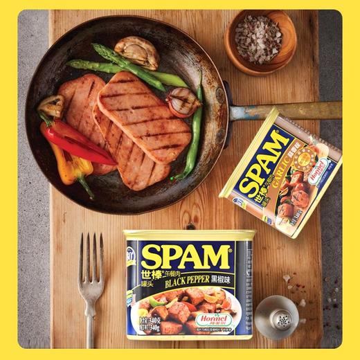 SPAM世棒午餐肉即食火腿猪肉罐头早餐三明治披萨泡面火锅食材 商品图4