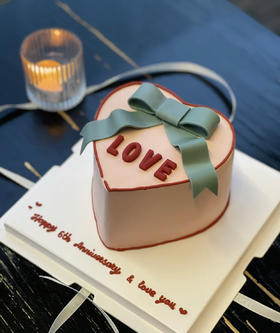 心型蛋糕·蝴蝶结 | 昔果