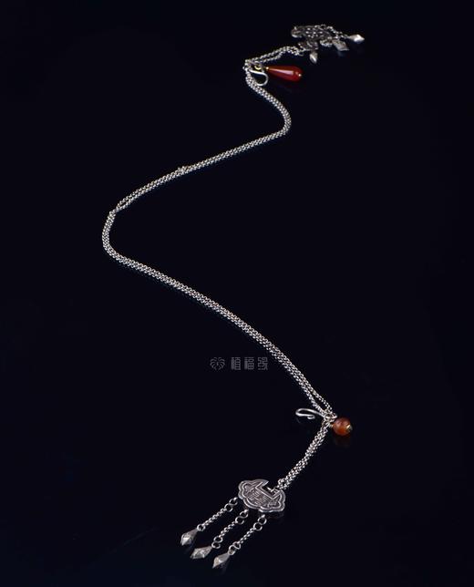 【兰香远溢】老银双喜压襟 YS2207122 商品图2