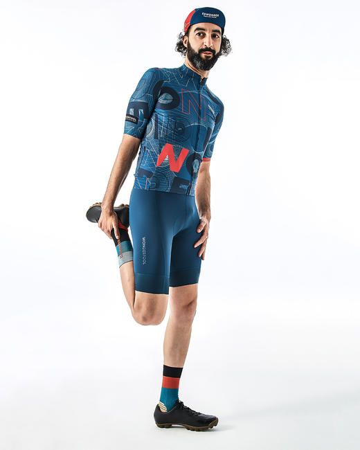 W无限(男)车裤-马蒂斯蓝Bibs 商品图3