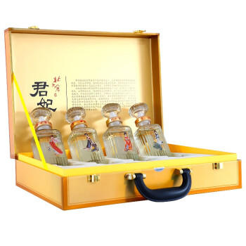 北大仓 君妃 酱香型白酒 50度 250mL*4瓶 礼盒装 沈腾推荐 纯粮大曲酱酒 商品图3