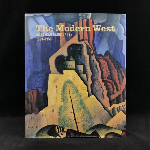 现代西部：1890-1950年美国风景画集 136幅彩色83幅黑白插图 精装大16开 商品图0