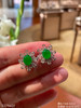 老坑冰艳绿蛋面耳钉   56999【2271407】 商品缩略图6