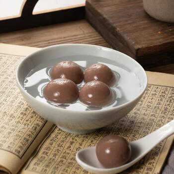 缸鸭狗 1926 可可花生小汤圆144g*2 24只 网红小吃汤圆 早餐 小圆子奶茶甜品 商品图5