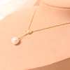 美裕 【追蝶】银925淡水珍珠链坠 9-10mm白105717 商品缩略图4