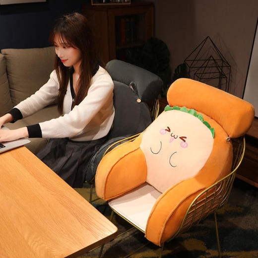 床头软包大靠背沙发靠垫宿舍床上看书床靠枕头护腰靠枕榻榻米抱枕 商品图5